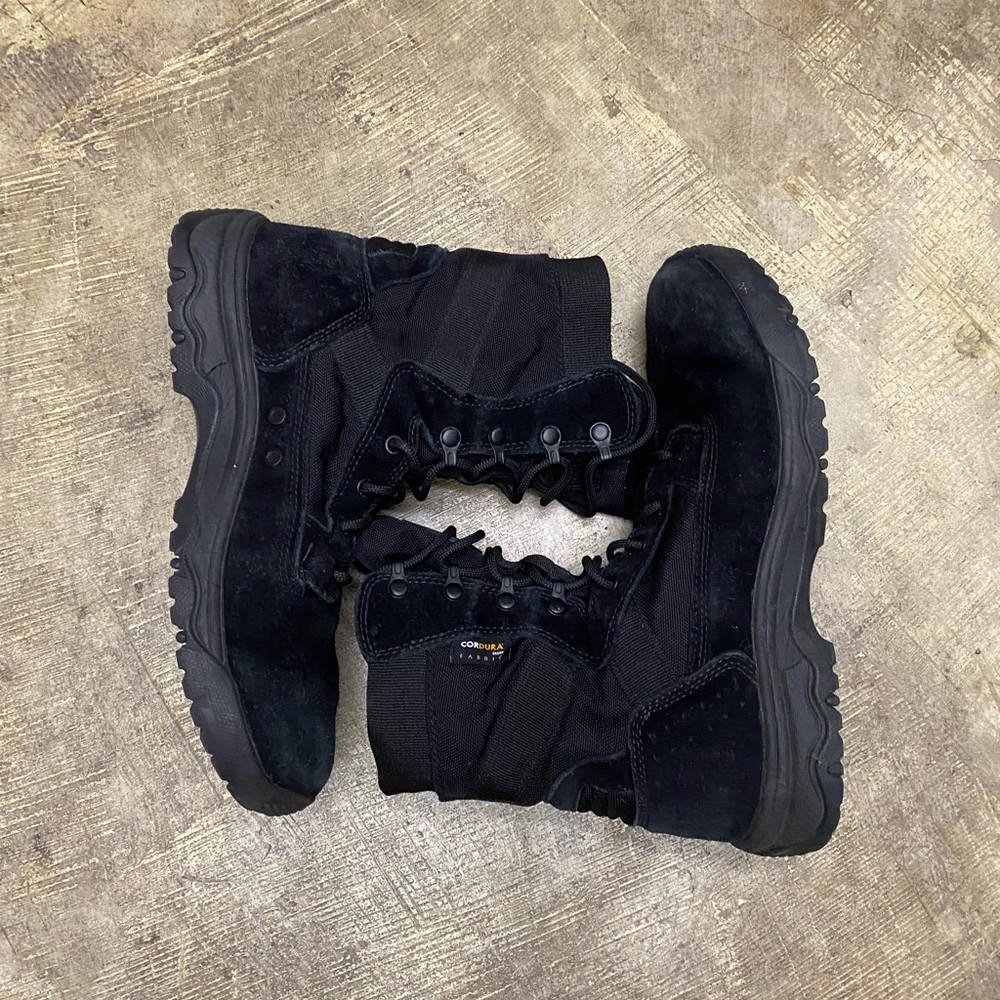 Free Soldier Mens Suede Leather Tactical Boot